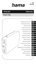 Hama PD10-HD Manual do usuário