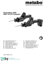 Metabo SSE 18 LTX Compact Manual do usuário