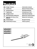 Makita UH Series Hedge Trimmer Manual do usuário