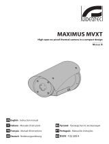 Videotec MAXIMUS MVXT Manual do usuário