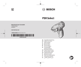 Bosch PSR SELECT Manual do usuário