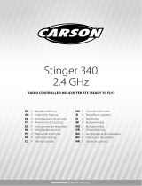 Carson Stinger 340 2.4 GHz Radio Controlled Helicopter RTF Manual do usuário