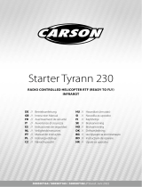 Carson Starter Tyrann 230 Manual do usuário