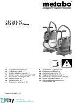Metabo ASA Serise All Purpose Vacuum Cleaner Manual do usuário