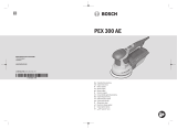 Bosch PEX 300 AE Manual do usuário
