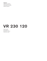 Gaggenau VR 230 120 Manual do usuário