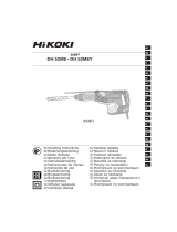 Hikoki DH52MEYWSZ Combination Hammer SDS-MAX 1500 W Manual do usuário