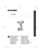 Hikoki WH18DA 18V Cordless Impact Driver Manual do usuário