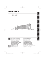 Hikoki CR13VEY Reciprocating Saw Manual do usuário