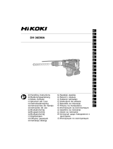Hikoki DH36DMAWAZ Cordless Combined Hammer 36V Manual do usuário