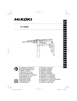 Hikoki D13VB3 Corded Drilling Machine Manual do usuário