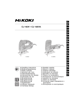 Hikoki CJ 160V Cordless Jigsaw Brushless Manual do usuário