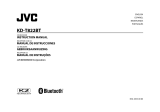 JVC KD-T822BT CD Receiver Manual do usuário