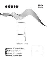 EDESA EZS-0811 WH/A Vertical Freezer Manual do usuário