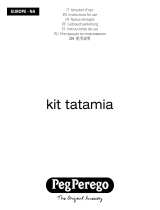 PegPerego EUROPE – NA Kit Tatamia High Chairs Manual do usuário