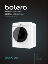 BOLERO DRESSCODE 8400, 9400, 10400 Inverter Washing Machine Manual do usuário