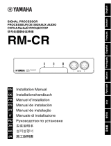 Yamaha RM-CR Manual do usuário