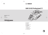Bosch GHO 10-82 Manual do usuário