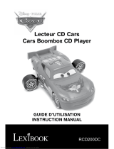 Lexibook RCD200DC Manual do usuário