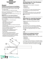 Brennenstuhl H07RN-F3G1-5 Manual do usuário