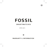 Fossil DW14F1 Hybrid Smartwatch Manual do usuário