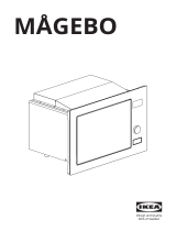 IKEA MÅGEBO Microwave Oven Manual do usuário