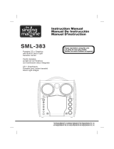 Singing Machine SML-383 Manual do usuário