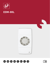 S P EDM-80L Manual do usuário