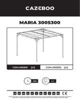 CAZEBOO MARIA 300S300 Manual do usuário