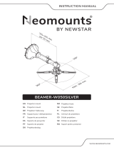 Neomounts BEAMER-W050SILVER Manual do usuário
