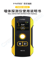 Fnirsi -02 Universal Wall Detector Manual do usuário