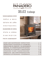 Panadero DELICE EcoDesign Wood Burning Stove Manual do usuário