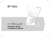 CYBEX Priam Frame and Seat Manual do usuário