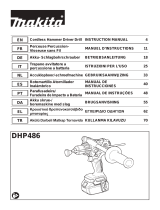Makita DHP486RTJ Manual do usuário