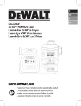 DeWalt DCLE34030 Manual do usuário