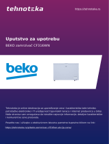 Beko CF100WN Manual do usuário