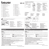 Beurer MS 40 Instruções de operação