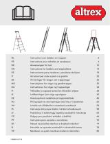 Altrex 1×16 Ladders and Stepladders Instruções de operação