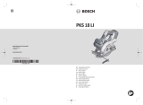 Bosch PKS 18 LI Instruções de operação