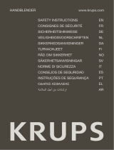 Krups HZ507110 Instruções de operação