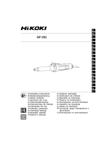 Hikoki GP 2S2 Direct Sander Instruções de operação