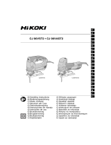Hikoki CJ 90VST2 Powerful Professional Electric Jigsaw Instruções de operação