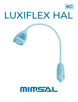 MIMSAL MD LUXIFLEX HAL Instruções de operação