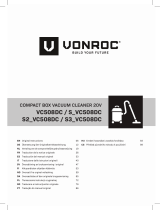 Vonroc VC508DC Instruções de operação