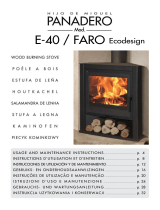 Panadero E-40 Faro EcoDesign Instruções de operação