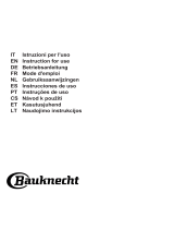 Bauknecht BVH80 Instruções de operação