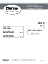 Danby DBKT12013BD11 Manual do proprietário