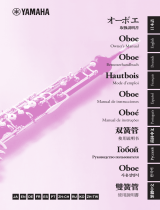 Yamaha Oboe MUSICAL INSTRUMENTS Manual do proprietário