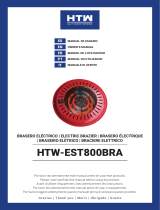 HTW EST800BRA Electric Brazier Manual do proprietário
