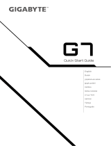 Gigabyte G7 Guia de usuario